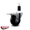 Service Caster 3.5'' Phenolic Swivel 1-3/8'' Expanding Stem Caster Total Lock Brake SCC-EXTTL20S3514-PHS-138 - alternate 2